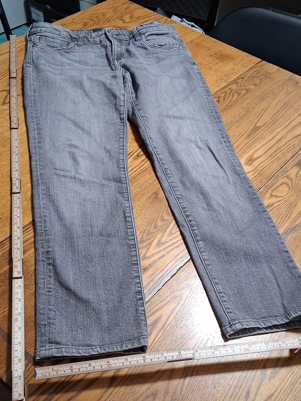 KUT FROM THE KLOTH Jeans Womens 10 GREY GRAY Denim Preowned
